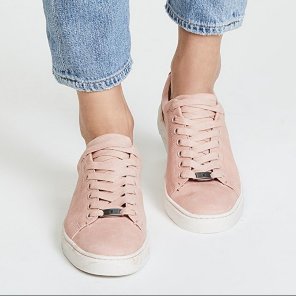 NWT Frye Lena Low Lace Sneakers